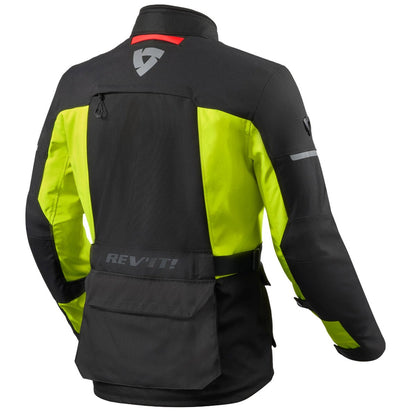Chaqueta Revit Outback 5 H2O negro / amarillo neón