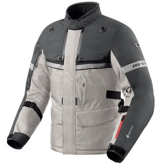 Chaqueta Rev'it Poseidon 3 GTX plata / antracita