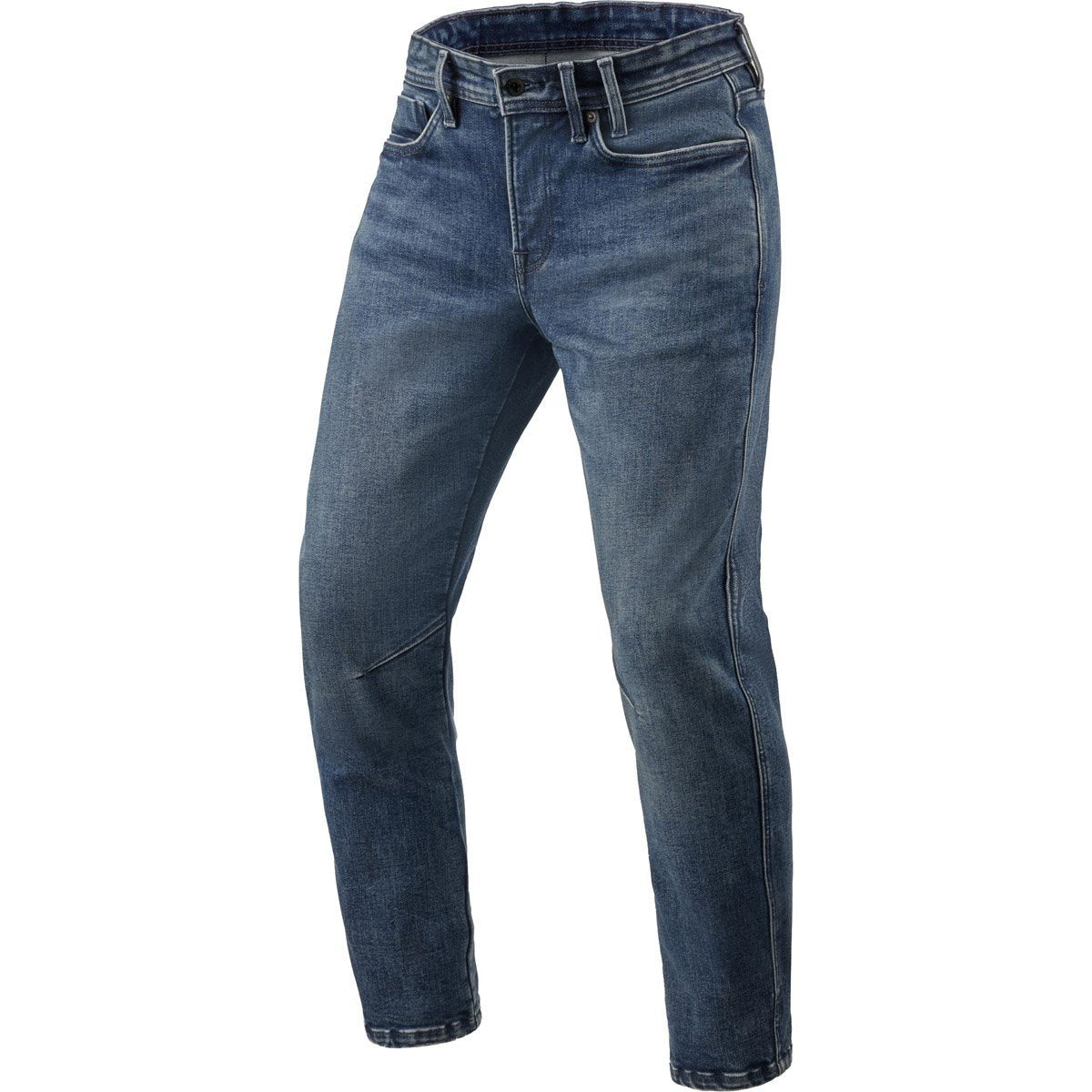 Pantalón vaquero Revit Detroit 3 Tapered L34 azul oscuro desgastado