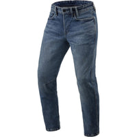 Pantalón vaquero Revit Detroit 3 Tapered L34 azul oscuro desgastado