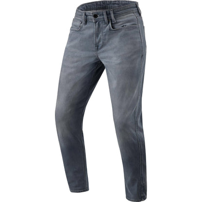 Pantalón vaquero Revit Keegan Tapered L30 gris medio desgastado