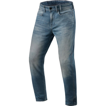 Pantalón vaquero Revit Keegan Tapered L34 azul medio vintage