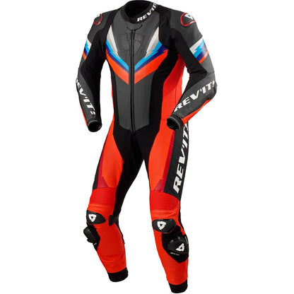 Mono Rev'it Quantum 3 rojo neón negro