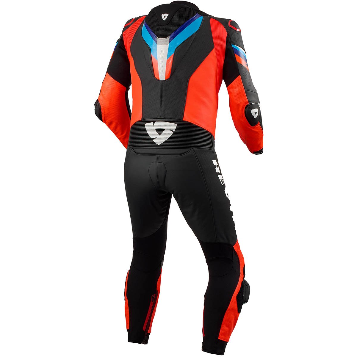 Mono Rev'it Quantum 3 rojo neón negro