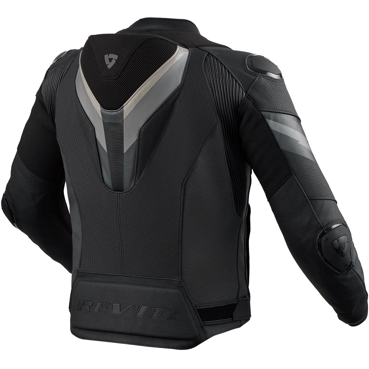 Chaqueta de piel Rev'it Quantum 3 Pro negro / antracita