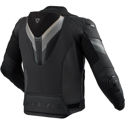 Chaqueta de piel Rev'it Quantum 3 Pro negro / antracita