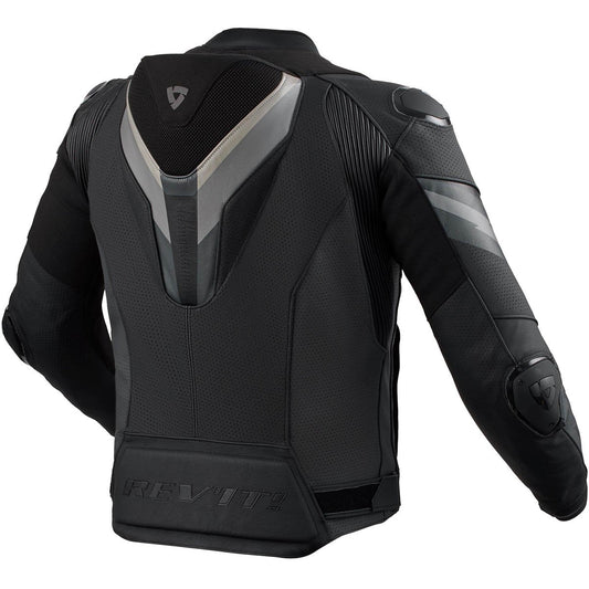 Chaqueta de piel Rev'it Quantum 3 Pro negro / antracita