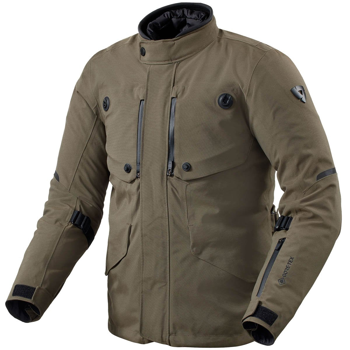 Chaqueta Rev'it! Trench 2 GTX negro / oliva
