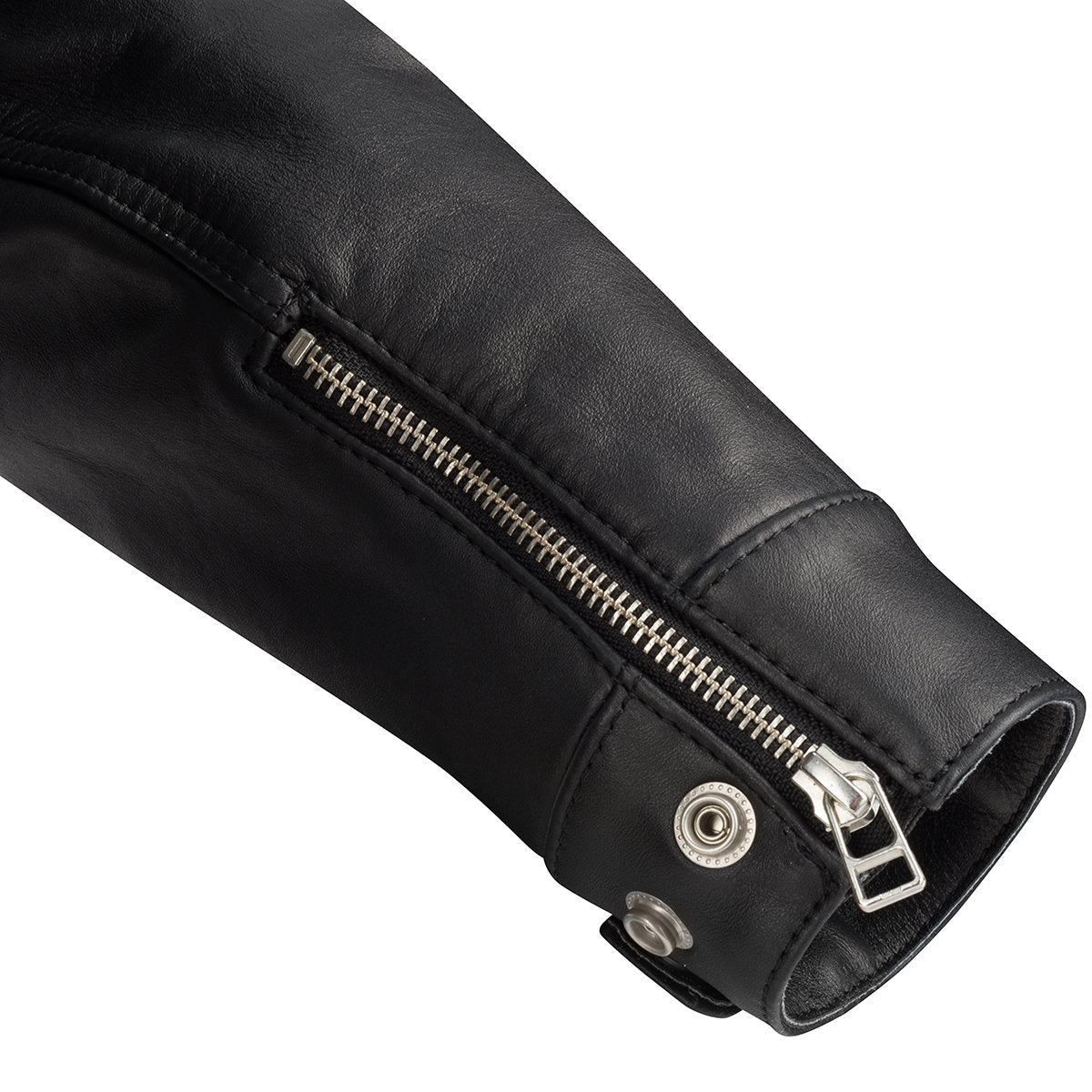 Chaqueta de piel Segura Bogart negro