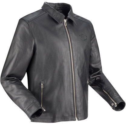 Chaqueta de piel Segura Bogart negro