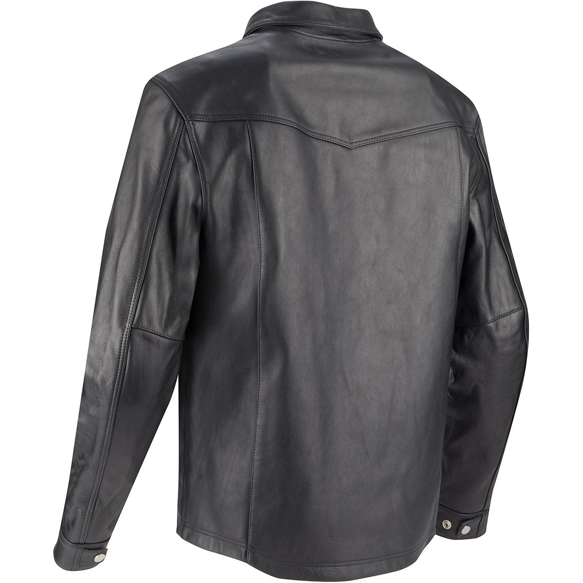 Chaqueta de piel Segura Bogart negro