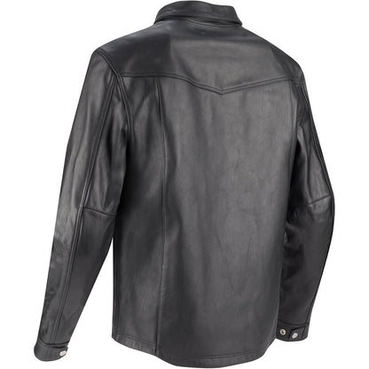 Chaqueta de piel Segura Bogart negro