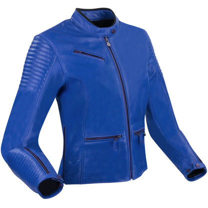 Chaqueta de piel Segura Curve Lady azul