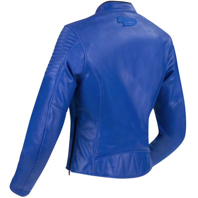 Chaqueta de piel Segura Curve Lady azul