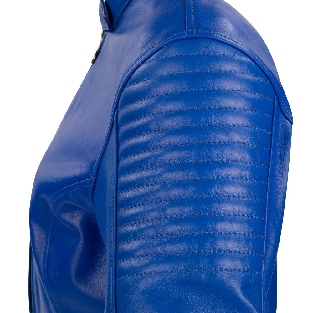 Chaqueta de piel Segura Curve Lady azul