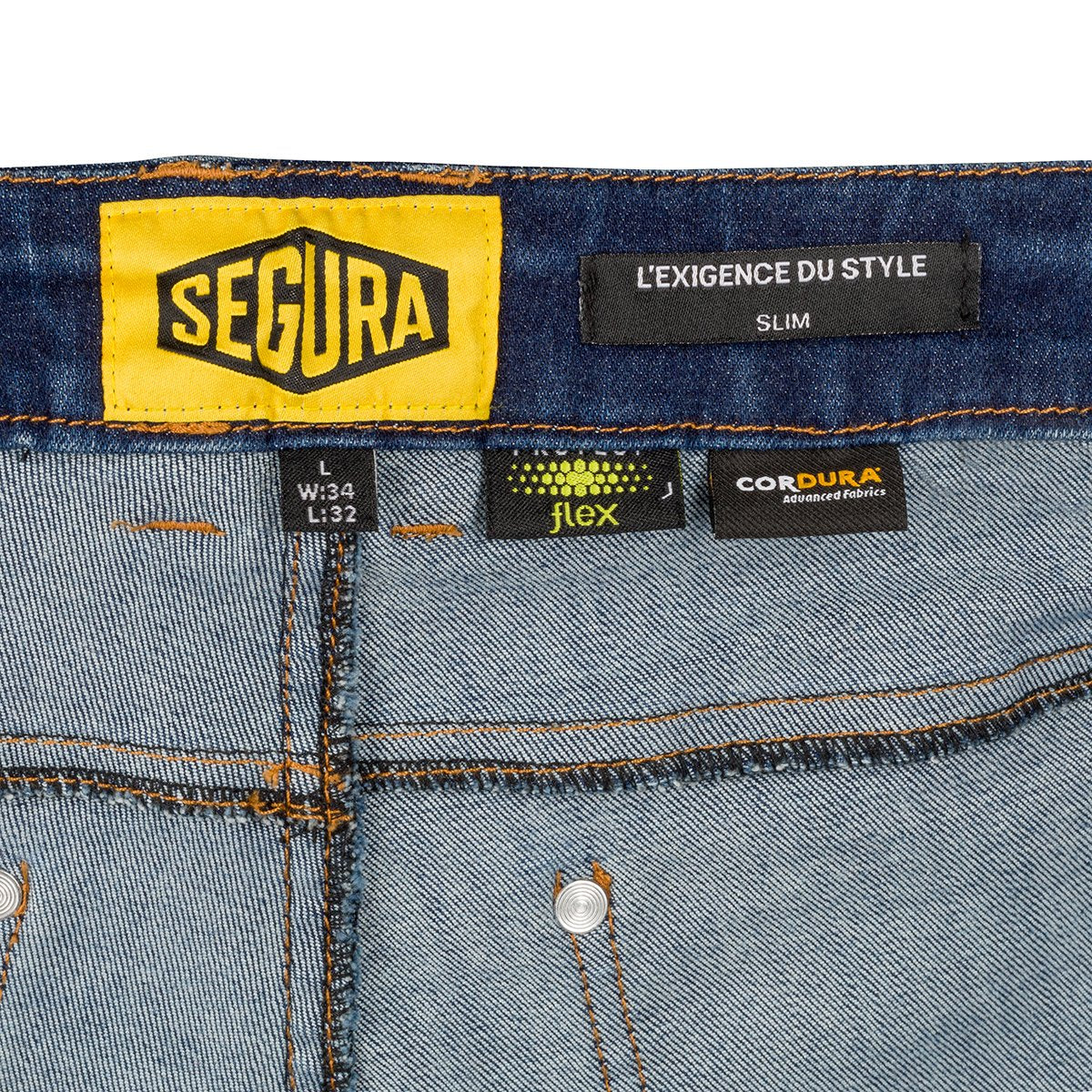 Pantalón Segura Hunky Denim Jog azul