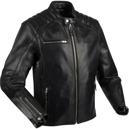 Chaqueta de piel Segura Formula negro