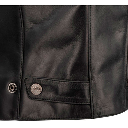Chaqueta de piel Segura Laxey Lady negro