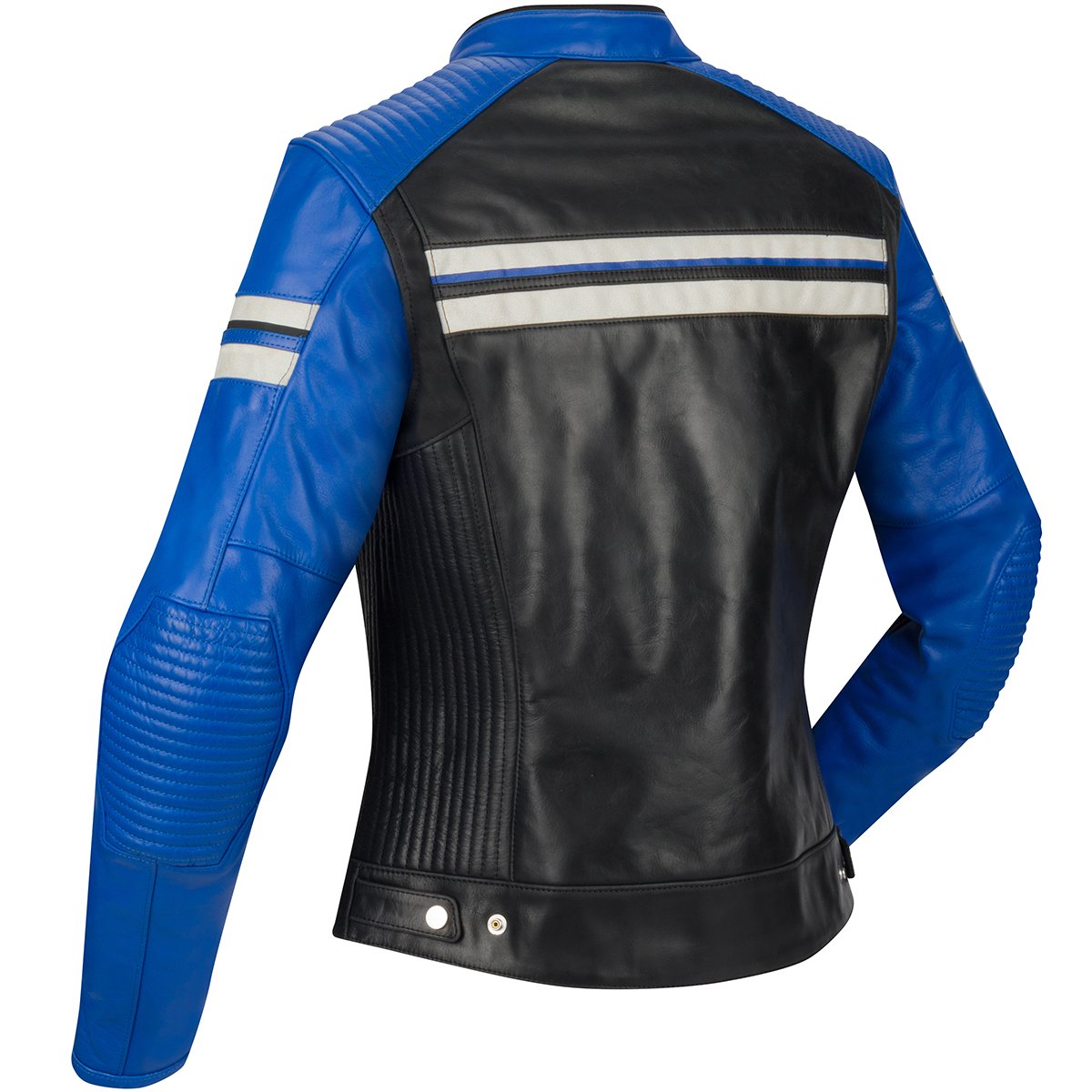 Chaqueta de piel Segura Romeo Lady negro / azul