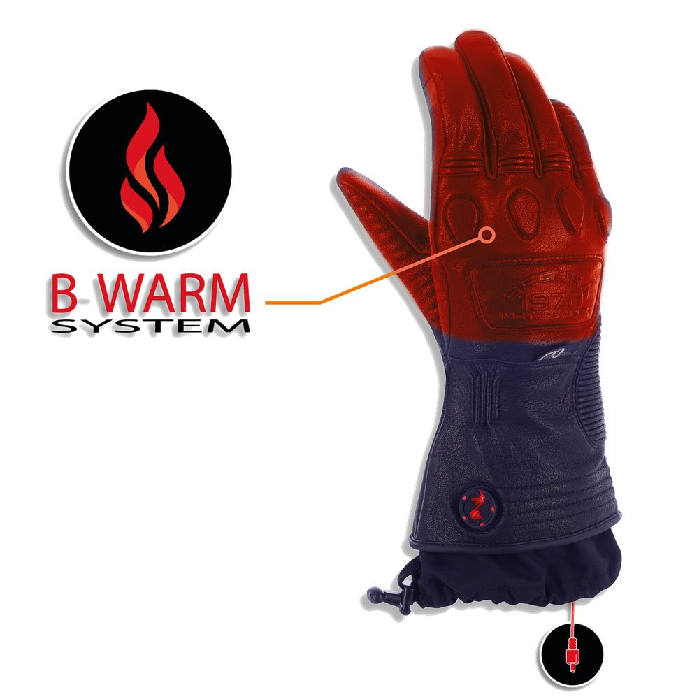 Guantes calefactables Segura Shiro negro