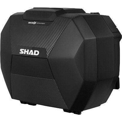 Set de maletas laterales expandibles Shad SH38X carbono