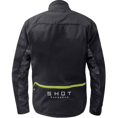 Chaqueta Shot Climatic Black / Neon Yellow 2025