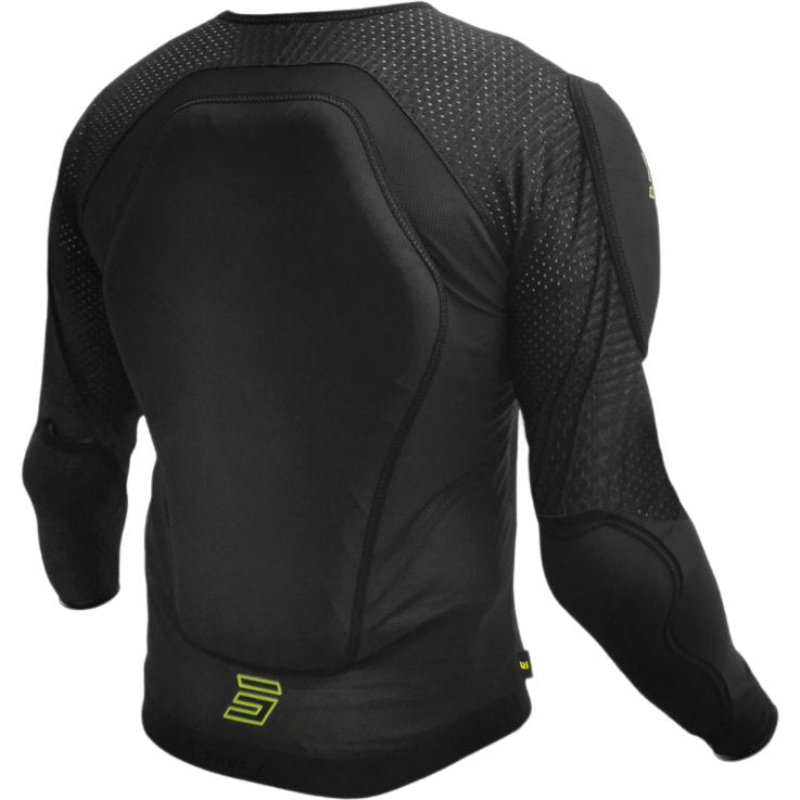 Camiseta protectora Shot Prime negro amarillo