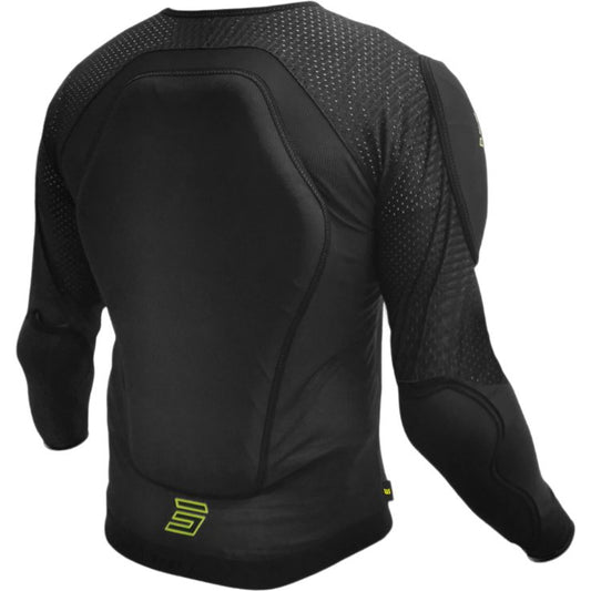 Camiseta protectora Shot Prime negro amarillo
