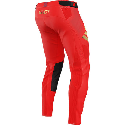 Pantalón Shot Aerolite Space rojo 2026