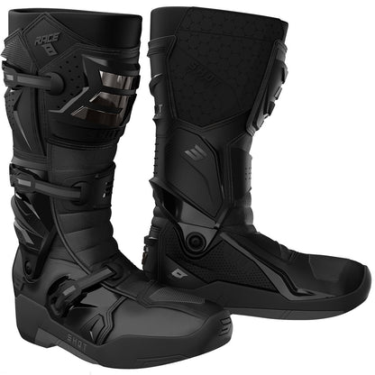 Botas Shot Race 8 negro cromo