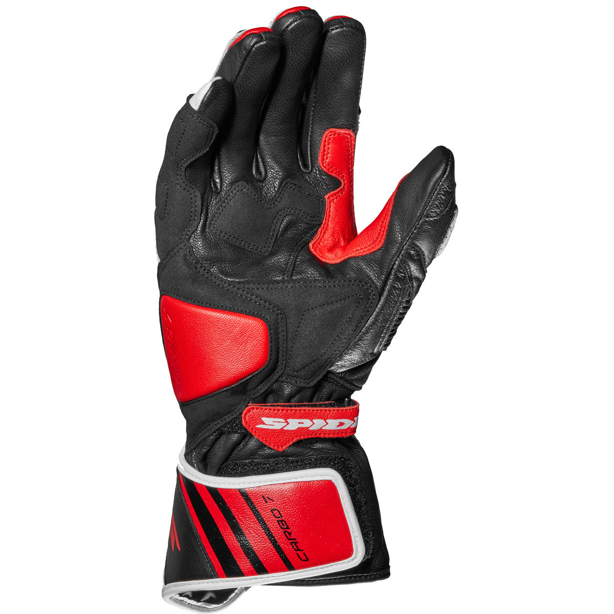 Guantes Spidi Carbo 7 rojo