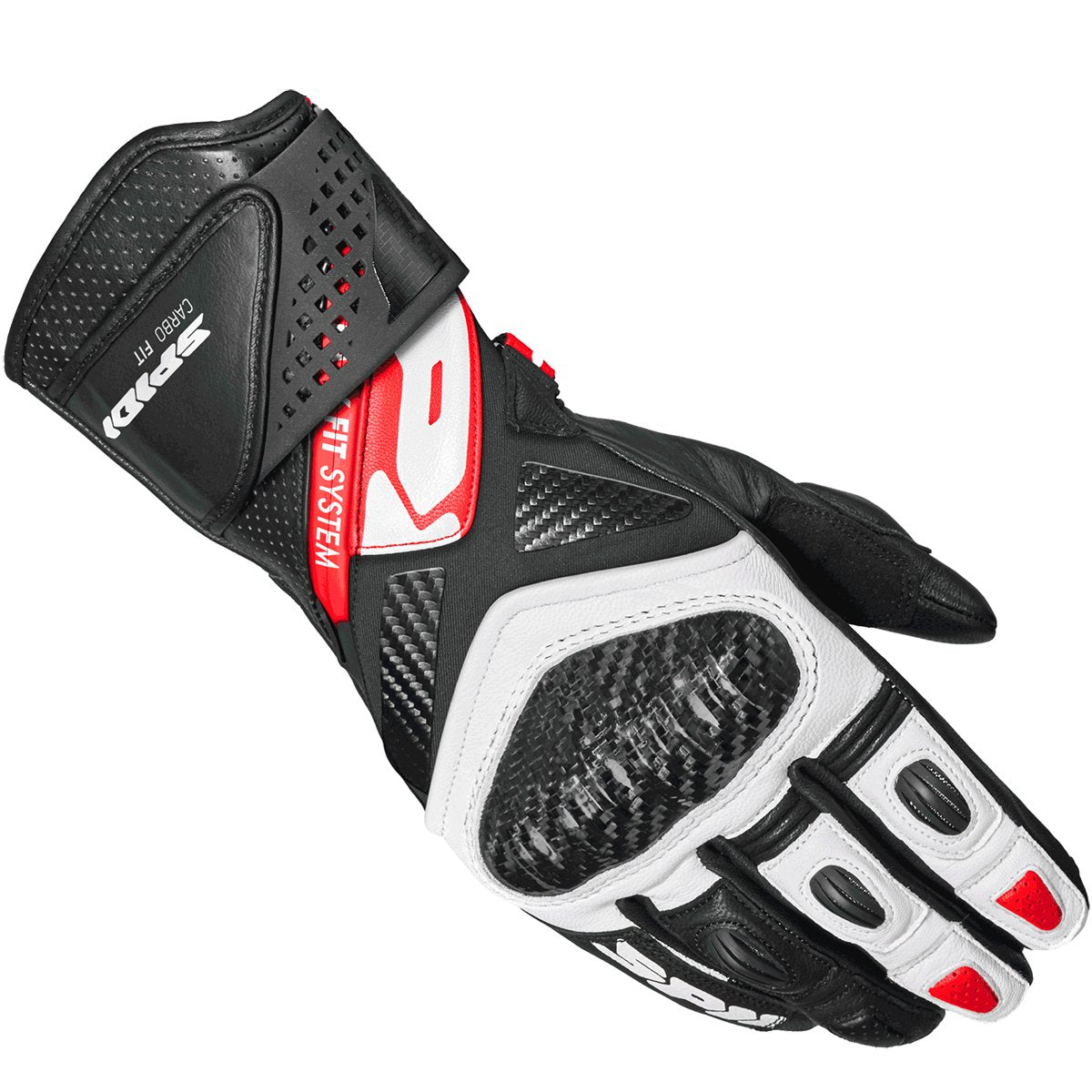 Guantes Spidi Carbo Fit Red