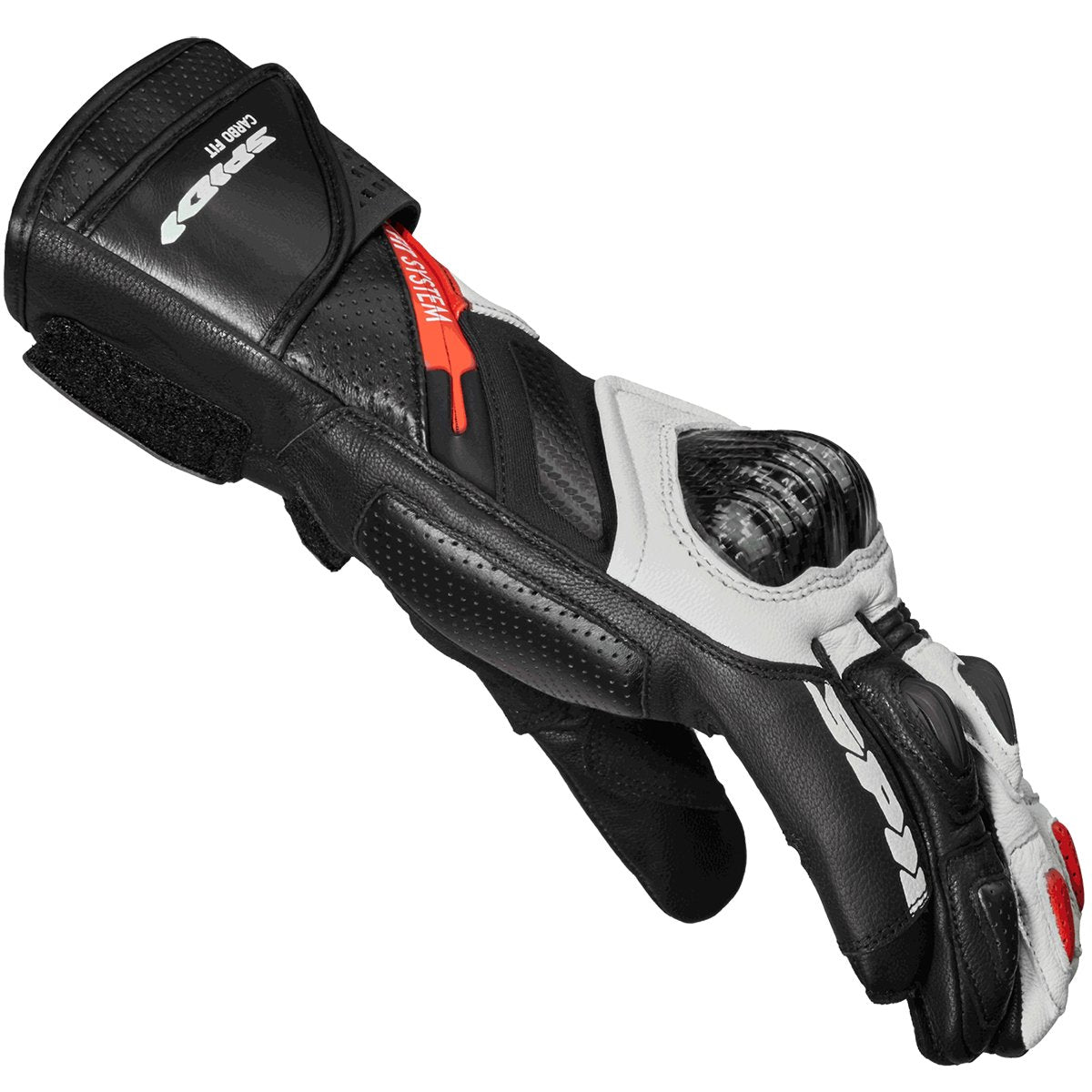 Guantes Spidi Carbo Fit Red