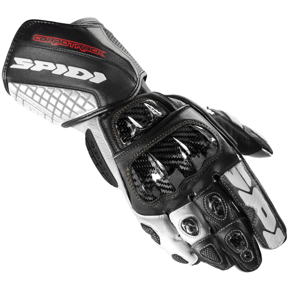Guantes Spidi Carbo Track Evo Black / White