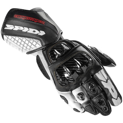 Guantes Spidi Carbo Track Evo Black / White