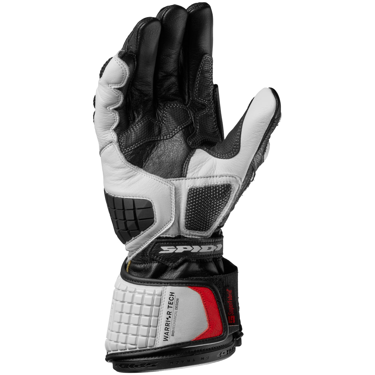 Guantes Spidi Carbo Track Evo Black / White