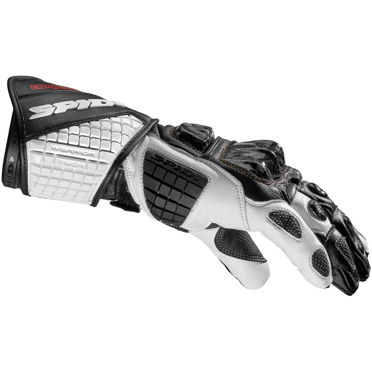 Guantes Spidi Carbo Track Evo Black / White