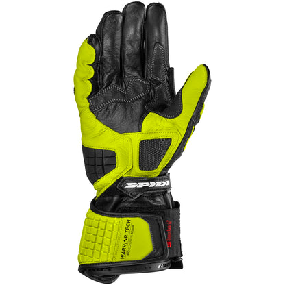 Guantes Spidi Carbo Track Evo Black / Yellow Fluo