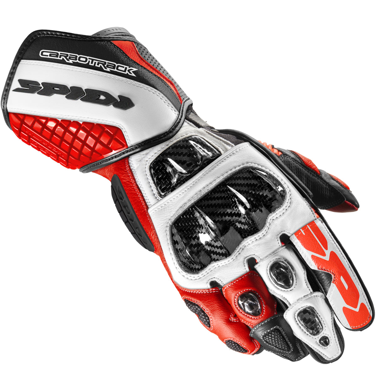Guantes Spidi Carbo Track Evo Red