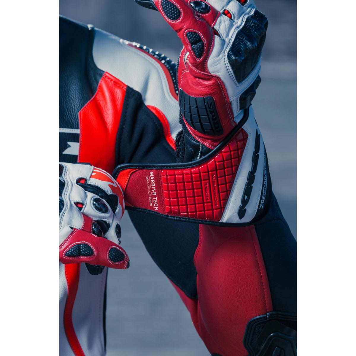 Guantes Spidi Carbo Track Evo Red