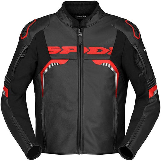 Chaqueta de piel Spidi Evorider 3 rojo