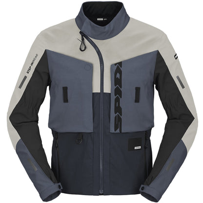 Chaqueta Spidi Frontier Thermorain hielo / azul