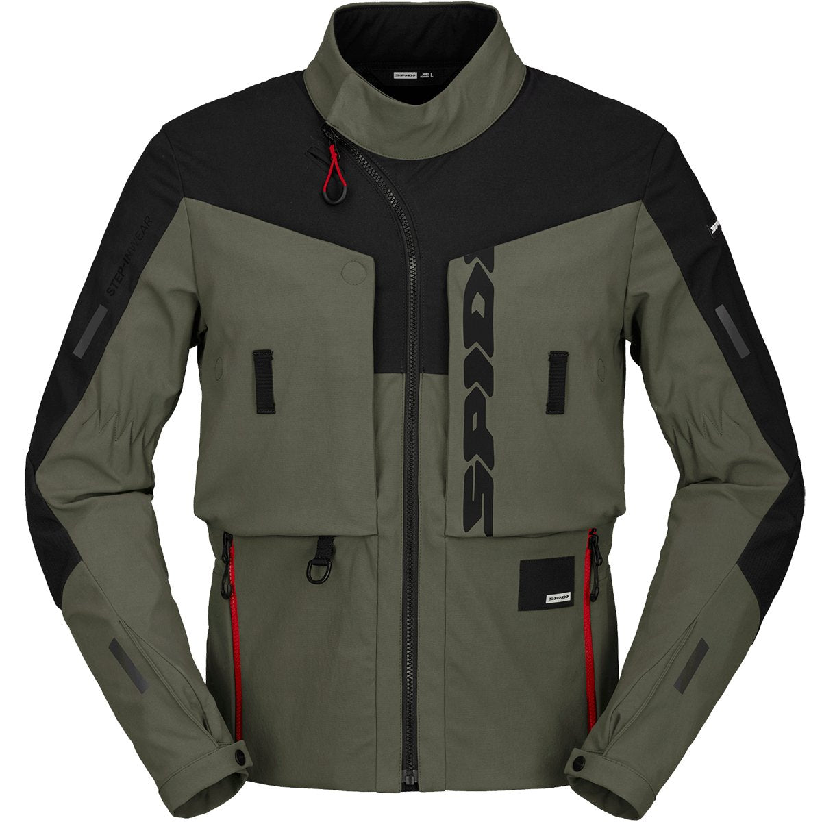 Chaqueta Spidi Frontier Thermorain verde militar