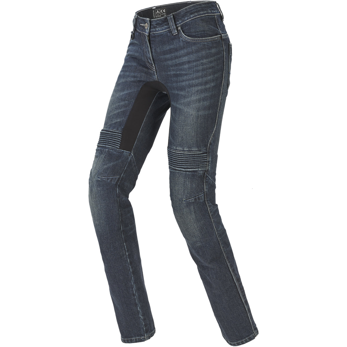 Pantalón vaquero Spidi Furious Pro Lady azul oscuro