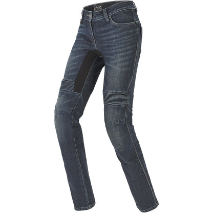 Pantalón vaquero Spidi Furious Pro Lady azul oscuro