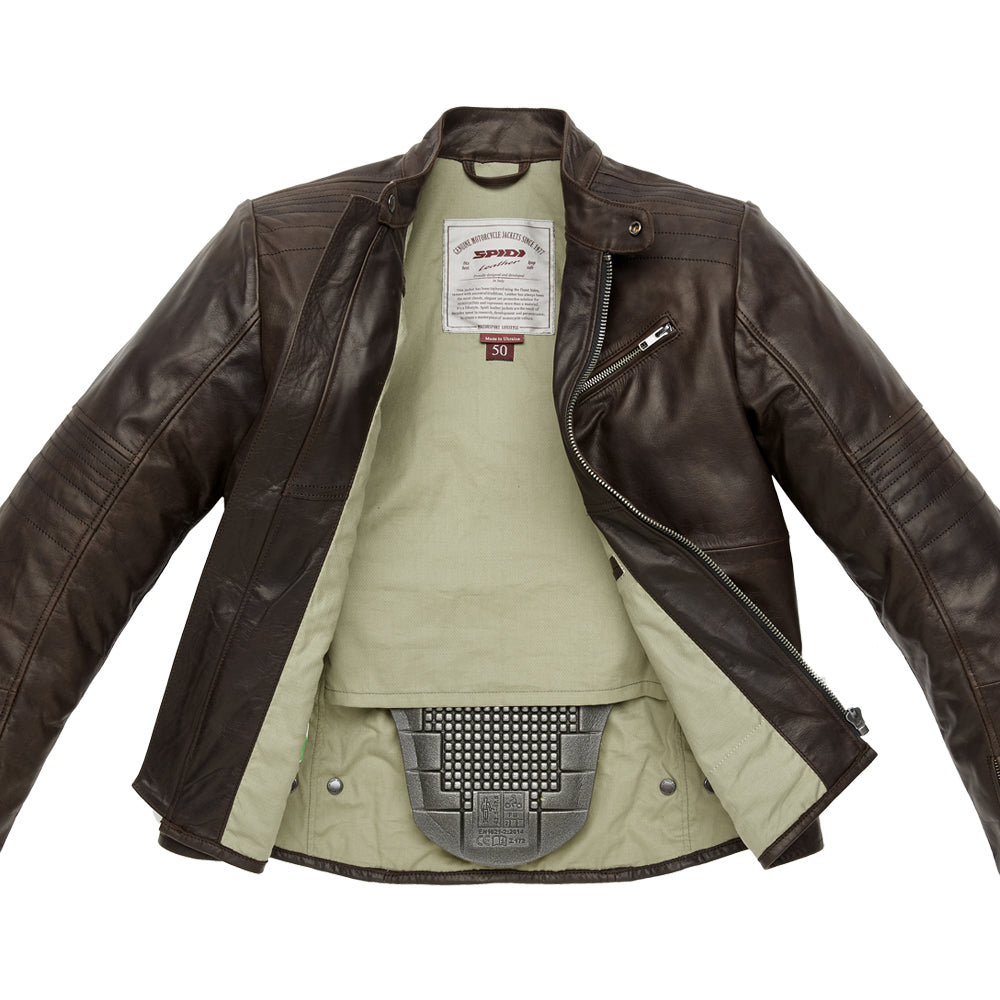 Chaqueta Spidi Garage marrón