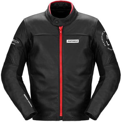Chaqueta de piel Spidi Genesis rojo