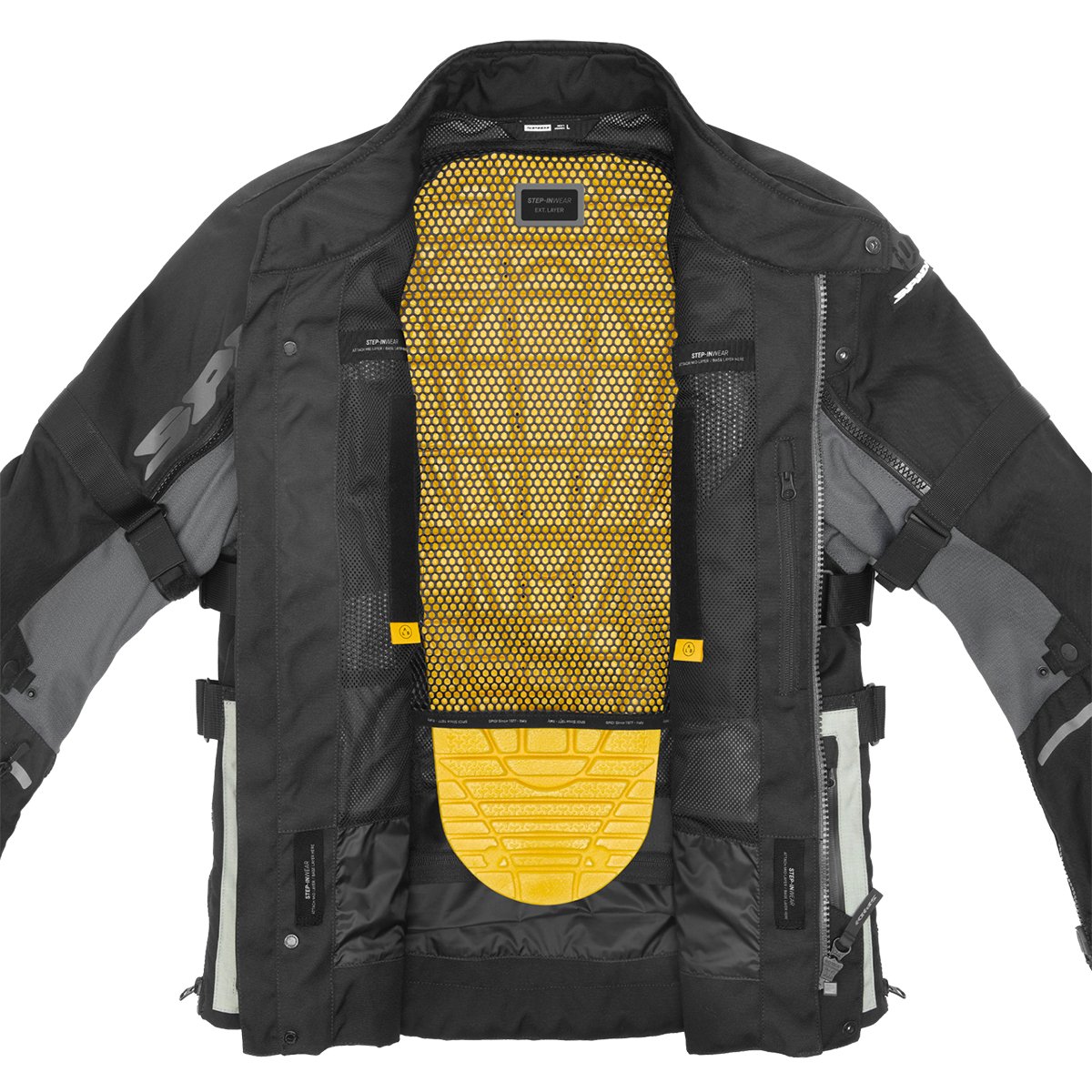 Chaqueta Spidi Hard Track 3 negro / gris