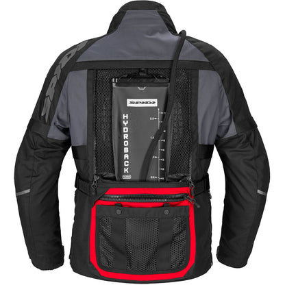 Chaqueta Spidi Hard Track 3 negro / rojo