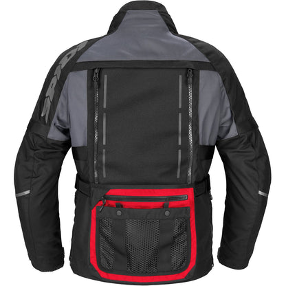 Chaqueta Spidi Hard Track 3 negro / rojo